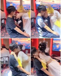 太龌龊了！杭州一酒馆让女舞者叼着棒棒糖口喂顾客，冲上4.9高分